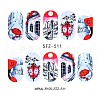 Nail Art Water Transfer Stickers Decals MRMJ-R105-STZ-511-1