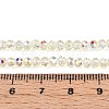 Transparent Glass Beads Strands EGLA-N016-3mm-05-4