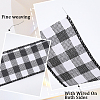 Imitation Burlap Ribbon DIY-WH20048-067B-5