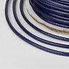 Eco-Friendly Korean Waxed Polyester Cord YC-P002-1mm-1115-4