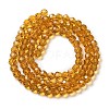 Transparent Glass Beads EGLA-A035-T6mm-D04-3