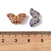 Baking Paint Glass Beads DGLA-G004-01G-3