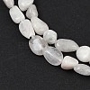Natural Rainbow Moonstone Beads Strands G-G018-48-01-4