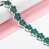 Handmade Porcelain Flower Beads Strands PORC-F003-01I-2