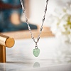 24Pcs Natural Green Aventurine Charms G-BC0001-21B-5