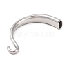 Non-Tarnish 304 Stainless Steel Hook and S-Hook Clasps STAS-U006-01A-P-1