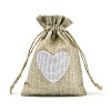 Burlap Packing Pouches ABAG-I001-8x10-A01-4