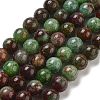 Natural Green Opal Beads Strands G-H045-A03-6MM-2