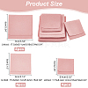  12Pcs 3 Styles Microfiber Jewelry Bag Gift Pouches ABAG-NB0001-54A-2