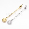 Brass Chain Extender KK-I633-03-NR-1