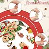15Pcs 15 Styles Christmas Theme Alloy Enamel Pendants ENAM-FS0003-96-2