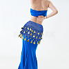 Polyester Tassel Fringe Trimming AJEW-WH0651-70B-5