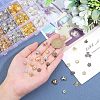600Pcs 12 Style Multi-Petal Iron Bead Caps IFIN-FH0001-58-4