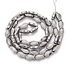 Electroplate Glass Beads Strands EGLA-T025-03H-2