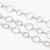 3.28 Feet Brass Handmade Chains X-CHR024-CK142-NF-1