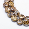Eco-Friendly Glazed Porcelain Beads PORC-P027-B07-2