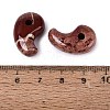 Natural Red Rainbow Jasper Pendants X-G-S294-07B-07-3