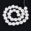 ABS Plastic Imitation Pearl Beads Strands KY-N015-09-B01-2
