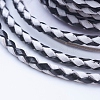 Round Braided Cowhide Cords WL-L009-01L-3