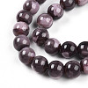Baking Paint Glass Beads Strands X-DGLA-N003-10mm-C09-4