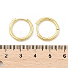 Brass Huggie Hoop Earrings KK-D160-55G-4