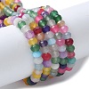 Dyed Natural Malaysia Jade Rondelle Beads Strands G-E316-2x4mm-67-1
