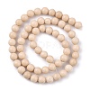 Natural Fossil Beads Strands LS-G-E110-6mm-2-6
