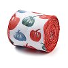 5 Yards Thanksgiving Day Printed Polyester Wired Ribbon OCOR-K009-01D-2