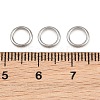 304 Stainless Steel Closed Jump Rings STAS-G393-06P-07-2