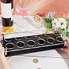 12-Hole Acrylic Shot Glasses Holders ODIS-WH0038-75B-3