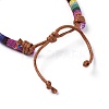 Rope Cloth Ethnic Cords Bracelets BJEW-JB04183-M-4
