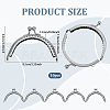 10Pcs Iron Purse Handle Frame FIND-PH0024-84P-2