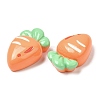 Opaque Resin Fruit Cabochons RESI-G072-02H-2