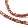 Natural Freshwater Shell Dyed Beads Strands SHEL-M018-14-02-3