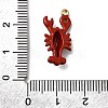 304 Stainless Steel Enamel Pendants X-STAS-I355-11G-08-3