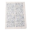 Paper Ceramic Decals DIY-WH0250-82H-2