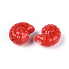 Glazed Porcelain Beads PORC-I028-02H-01-2