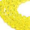 Transparent Glass Beads Strands EGLA-A039-T2mm-D21-3