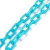 Opaque Acrylic Cable Chains SACR-N010-002C-3