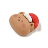Christmas Theme Opaque Resin Decoden Cabochons LS-CRES-B022-06J-2