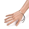 Adjustable Nylon Thread Braided Bead Bracelets BJEW-JB05330-02-4