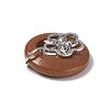 Synthetic Goldstone Pendants G-P484-01P-02-4