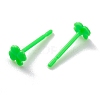 Eco-Friendly Plastic Stud Earrings EJEW-H120-04B-01-2