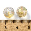AB Color Plated Glass Beads EGLA-P059-02B-AB18-3