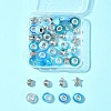DIY Tibetan Style Alloy & Resin European Beads Making Finding Kits DIY-FS0006-78F-7