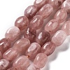 Dyed Natural Malaysia Jade Beads Strands G-P528-I07-01-1