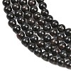 Natural Glaucophane Beads Strands G-F836-A01-6mm-4