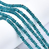 Natural Aquamarine Beads Strands G-S366-118-4