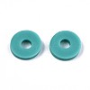 Handmade Polymer Clay Beads X-CLAY-Q251-8.0mm-107-3