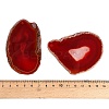 Dyed & Heated Natural Agate Slice Big Pendants GG-CBAAF67-02G-3